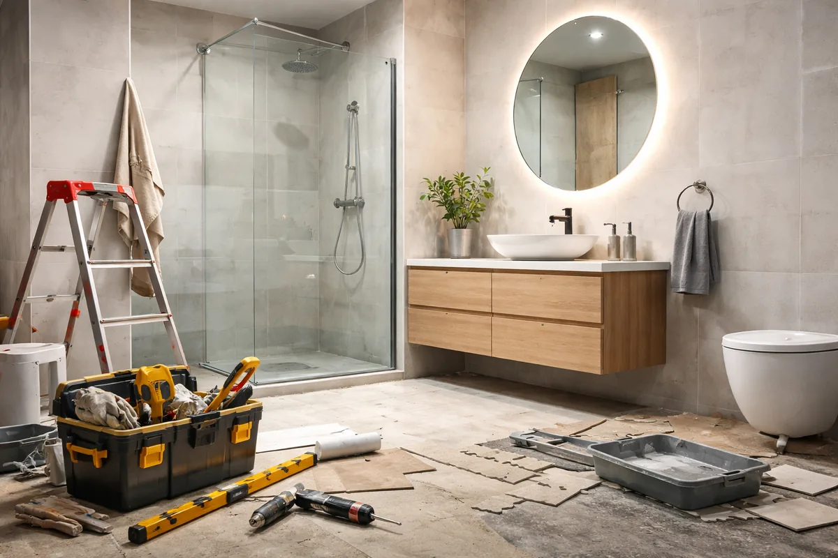 Les erreurs à éviter lors de la rénovation de votre salle de bain